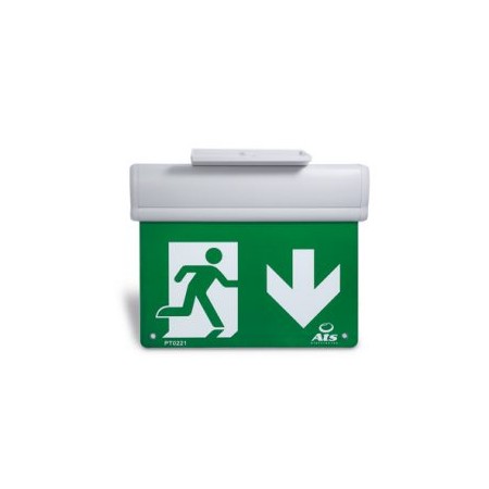 Kit lampada di emergenza a bandiera SA Autonomia 1h, Ricarica 24h, IP40-IK07