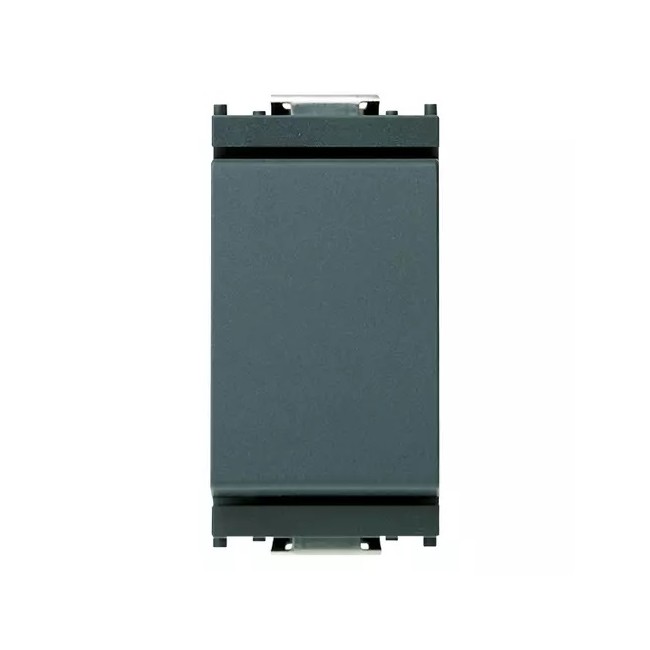 Deviatore 1P 10 AX 250 V~, grigio. Max 100 W per lampade con alimentatore integrato, Vimar IDEA