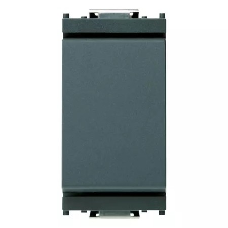 Deviatore 1P 10 AX 250 V~, grigio. Max 100 W per lampade con alimentatore integrato, Vimar IDEA