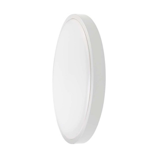 Plafoniera LED Chip Samsung Rotonda 18W 100LM/W Colore Bianco Diametro 250mm 4000K IP44