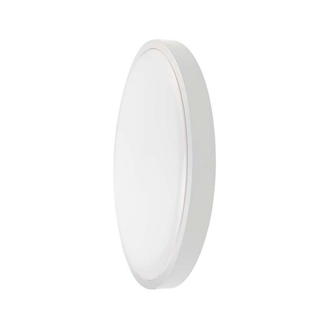 Plafoniera LED Chip Samsung Rotonda 18W 100LM/W Colore Bianco Diametro 250mm 4000K IP44