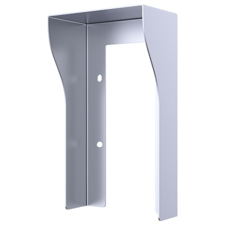 Tettuccio antipioggia con montaggio a parete per videocitofono R20A