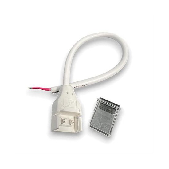 Kit connettore di alimentazione + tappo per StripLed 230V