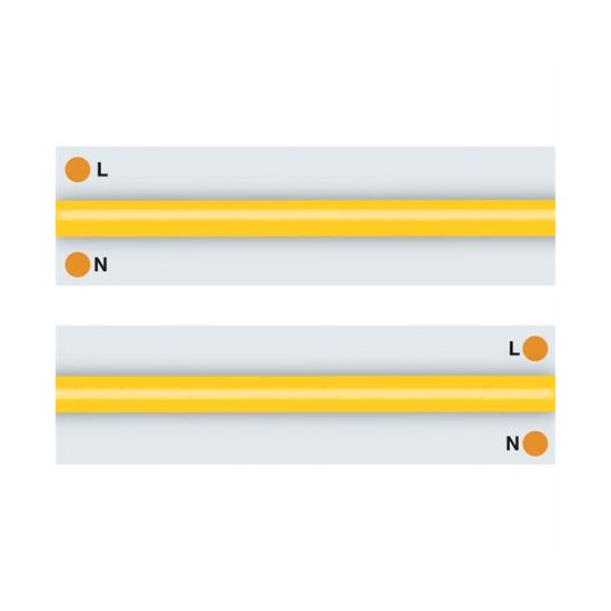 Striscia LED COB IP65 50 metri 3000K 220V 15W/m 1500lm/m - Chip SAMSUNG