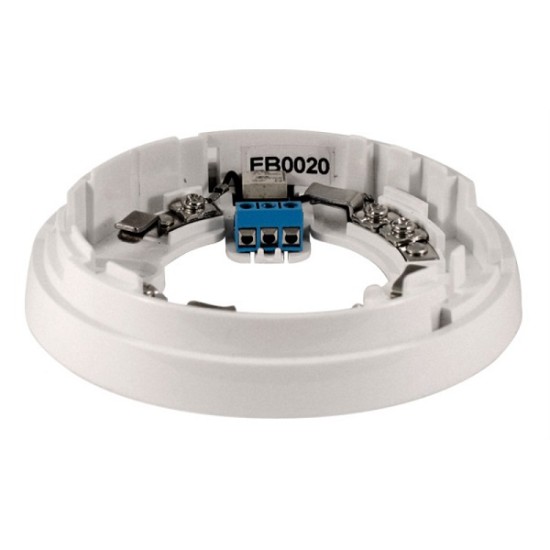 Base relè per rivelatori convenzionali ed indirizzati