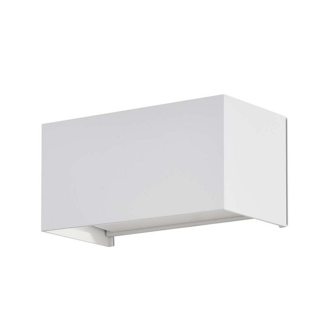 Lampada LED Da Muro Rettangolare 24W 110LM/W con Doppio Fascio Luminoso Regolabile Colore Bianco 4000K IP65