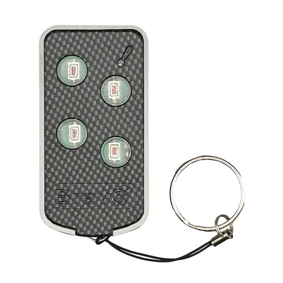 Trasmettitore Universale auto-apprendente, 433,92/868,30 MHz per qualsiasi codice fisso e rolling code - 4 canali