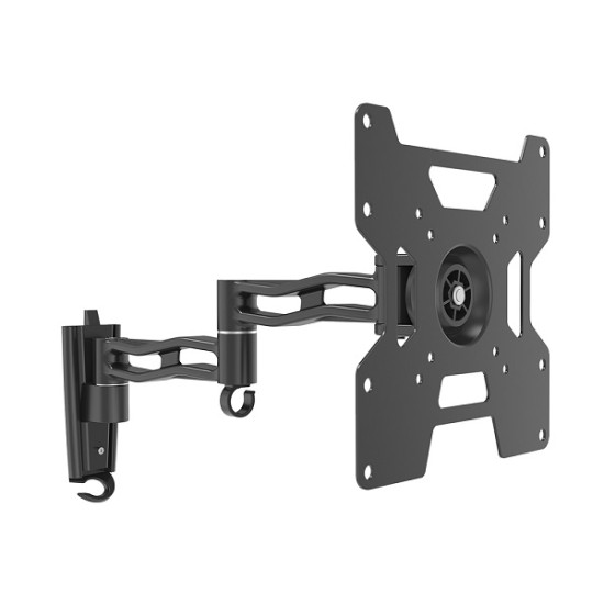 Supporto TV 17''-42'' a tre snodi, NERO, Mod. STV-IR-1742-3 - VESA 75/100/200