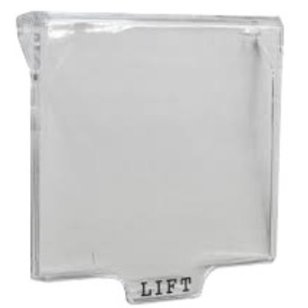 Sportellino di protezione trasparente per pulsante manuale di allarme Inim IC0020/EC0020