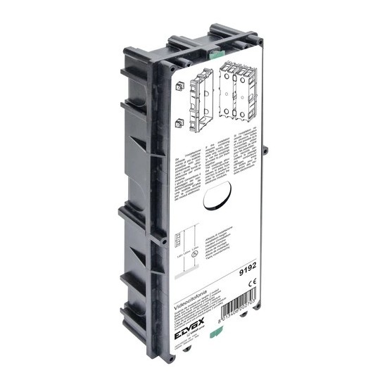 Scatola da incasso ELVOX per targhe 2 moduli