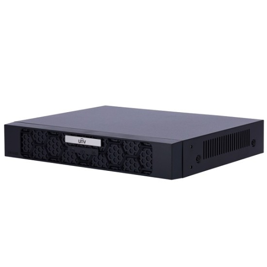 NVR IP 8 canali - 16MPx, Uniview  LAN max 80Mbps, 1xHDD, gamma prime_UV-NVR501-08B-IQ