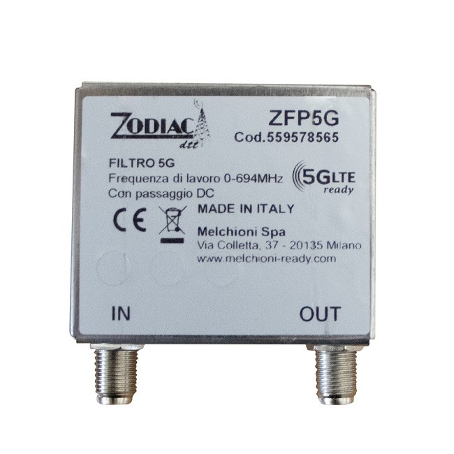 Filtro 5G da palo banda UHF - Attenuazione -50dB