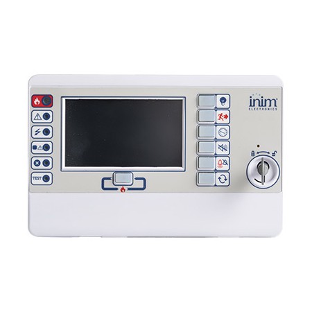 Pannello di ripetizione con display per PREVIDIA e P. COMPACT Bianca