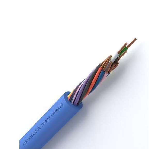 Cavo alimentazione/automazione FROR16 PE per esterno 4X0,50mmq - BLU