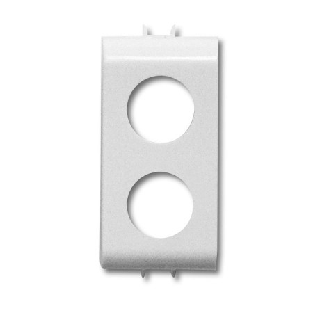 Adattatore per prese Tv Fracarro serie GEWISS CHORUS 2 fori - Bianco