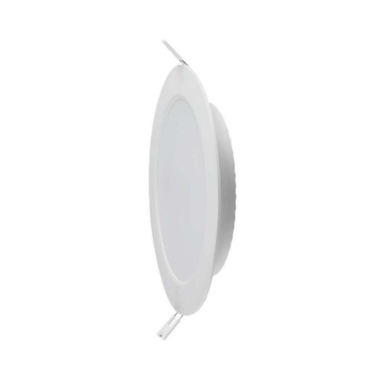 Mini Pannello LED Chip Samsung 24W Rotondo da Incasso Compatibile con Foro 275-280mm Colore Bianco 4000K