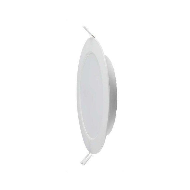 Mini Pannello LED Chip Samsung 24W Rotondo da Incasso Compatibile con Foro 275-280mm Colore Bianco 4000K