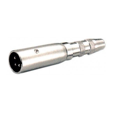 Acquista Adattatore spina cannon XLR 3 poli - presa JACK 6,3mm mono...