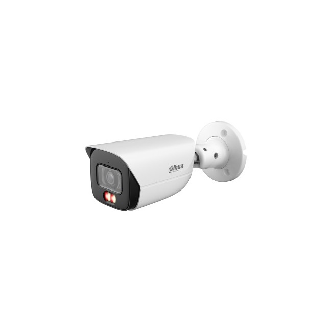Telecamera BULLET IP 4MP+MIC 2,8mm, Serie WizSense, IR/warm light da 50m 12Vdc Poe_DH-IPC-HFW3449E-S-IL