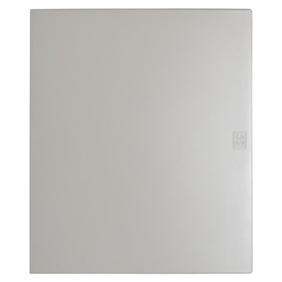 Centralino da incasso ESSENZA per pareti in muratura o cartongesso - DIN 24 moduli, SABBIA - Dim.(LxHxP): 328x390x11mm