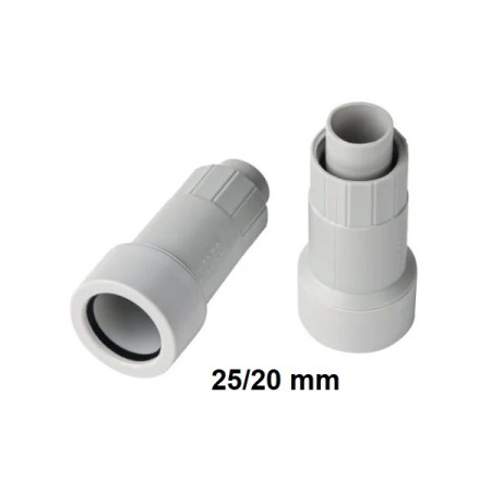 Raccordo stagno per tubo 25mm guaina 20mm IP65