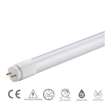 Tubo LED 28X906mm attacco T8 in Vetro - 14W 1200LM 6500K