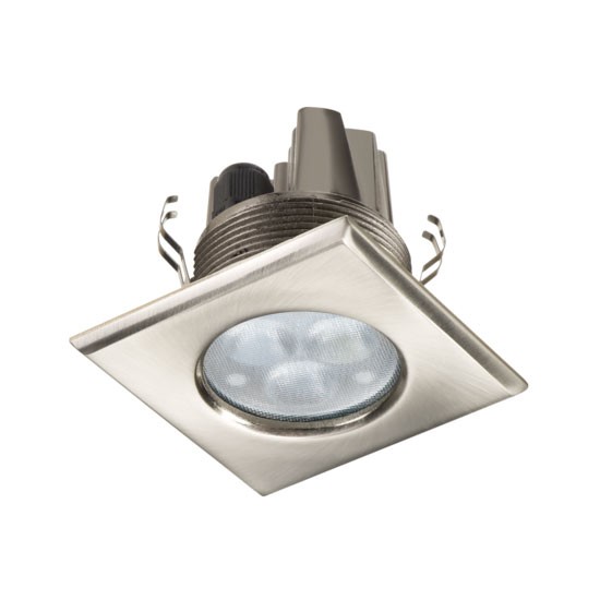 Faretto incasso stagno IP65 RGB quadrato 350mA (necessita driver drvrgb) - FINO AD ESAURIMENTO SCORTE