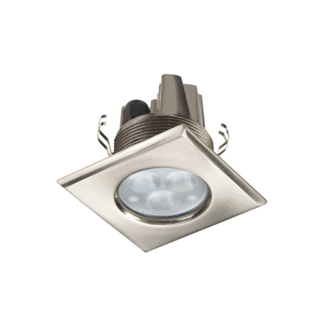 Faretto incasso stagno IP65 RGB quadrato 350mA (necessita driver drvrgb) - FINO AD ESAURIMENTO SCORTE