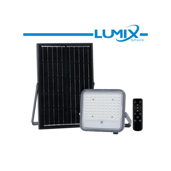 Proiettore solare LED 3WHITE 200W + Crepuscolare