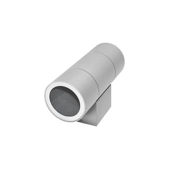 Applique esterno antracite doppio fascio rotondo 2XGU10 (non incluse) - FINO AD ESAURIMENTO SCORTE