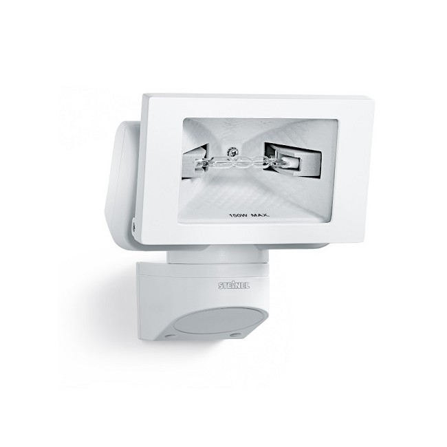 Faretto alogeno 150W da esterno bianco - FINO AD ESAURIMENTO SCORTE