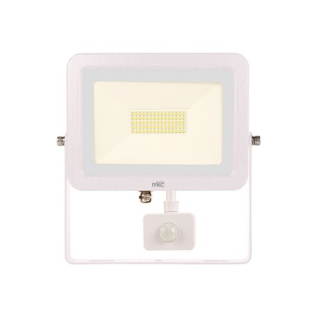 Faro HTP-S 50W, con sensore PIR, 4000K, Bianco, MKC Light - FINO AD ESAURIMENTO SCORTE