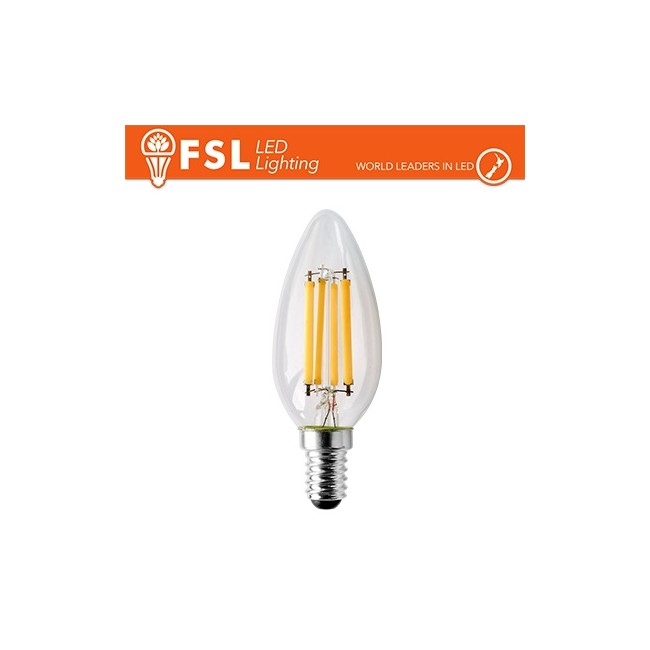 Lampada Filamento Goccia 4W 2200K E14