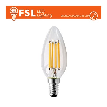 Lampada Filamento Goccia 4W 2200K E14