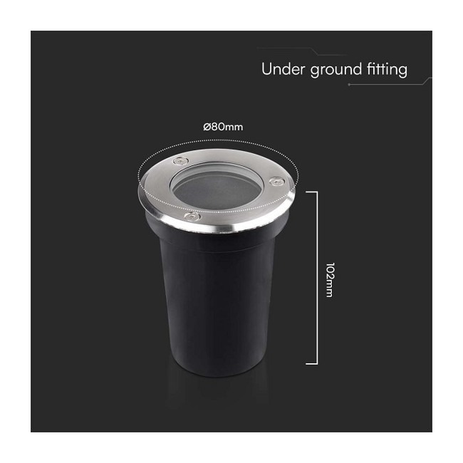 Faretto LED COB da Incasso Rotondo 10W 3 in 1 (2700K+4000K+6500K) Resistente al Fuoco con Bluetooth IP65 Dimmerabile - FINO AD 