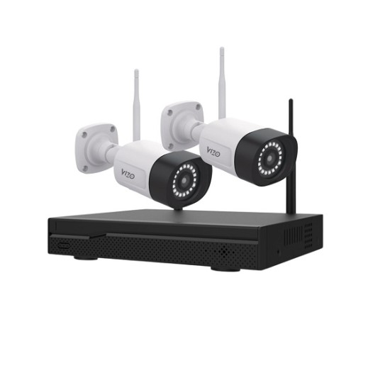 Kit videosorveglianza IP/WIFI composto da: n°1 NVR 16 canali, n° 2 telecamere Bullet 3Mpx e n°1 SSD da 1Tb