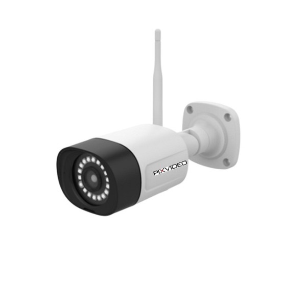 Telecamera WiFi BULLET 3Mpx - Ottica fissa 4mm con IR 20mt