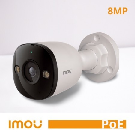 Telecamera BULLET IP 8MP 2,8mm, con rilevamento  IMOU SENSE e Smart Color Night Vision, 12Vdc_Poe