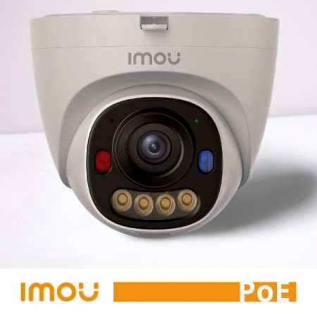 Telecamera DOME IP 5MP 2,8mm, con rilevamento  IMOU SENSE e Smart Color Night Vision, 12Vdc_Poe