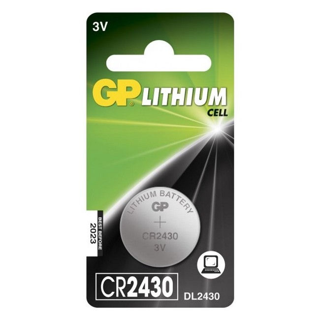 Batteria GP BATTERIES al litio a Bottone 3V CR2430