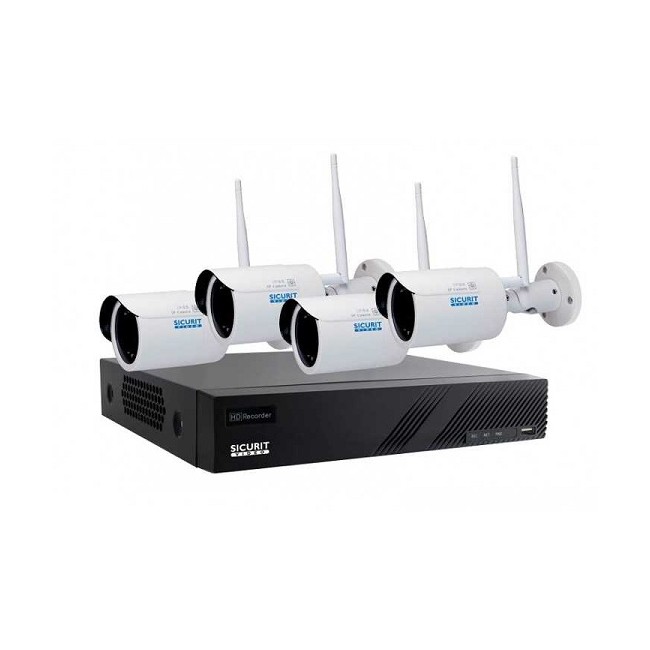 Acquista Kit di videosorveglianza 3.0mpx composto da 4 telecamere I...