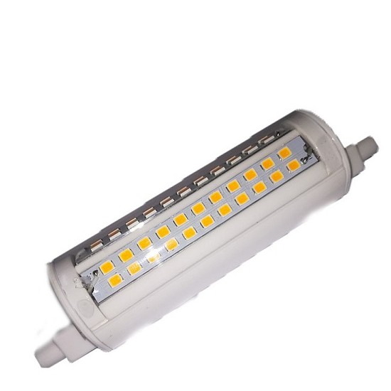 Acquista R7s LED 3000°K ASIMMETRICA 20W 118mm D. 29mm 2300 lm ceram...