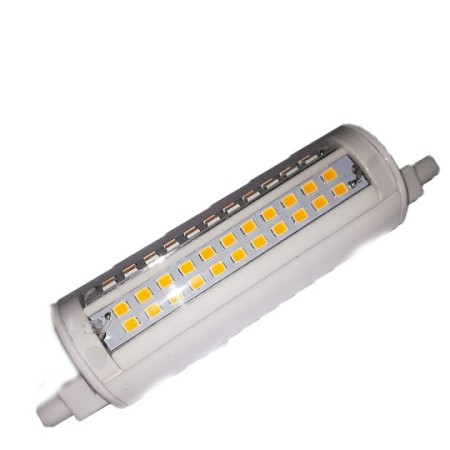 Acquista R7s LED 4000°K ASIMMETRICA 16W 118mm D. 29mm 2300 lm ceram...